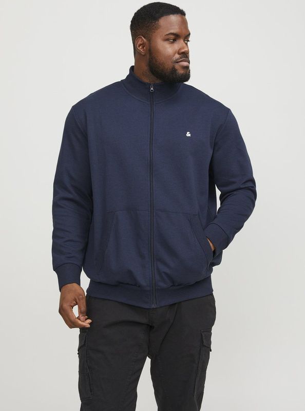 Jack & Jones - Paulos - Sweatshirt - Met Rits - Plus Size