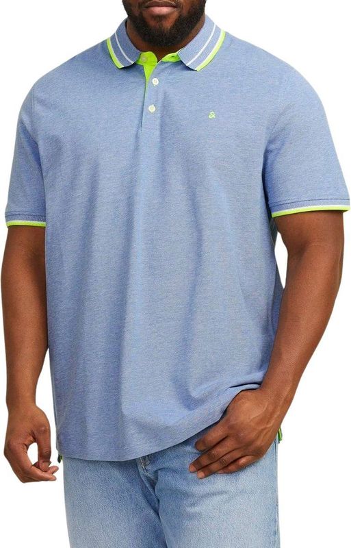 Jack & Jones PlusSize Poloshirt »JJEPAULOS POLO SS NOOS PLS«, mit Logo Stickerei