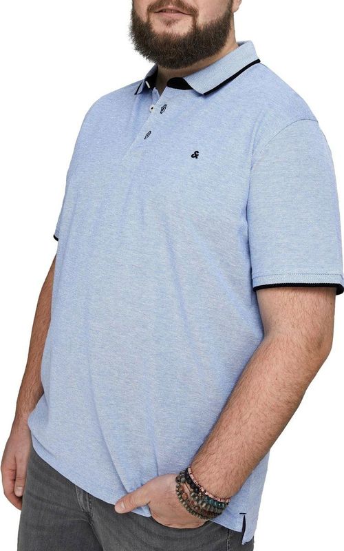 Jack & Jones Essential Paulos Plus Size Korte Mouw Poloshirt