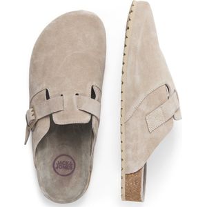 Jack & Jones Heren Sandalen JFWLOUIS Suede Taupe - Maat 44