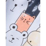 Name It - Sweatbroek - Babyjongens - Grijs - Katoen