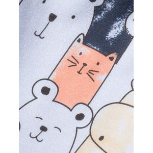 Name It - Sweatbroek - Babyjongens - Grijs - Katoen