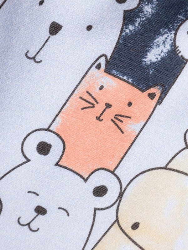 Name It - Sweatbroek - Babyjongens - Grijs - Katoen