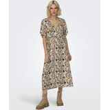 JDY - Damesjurk - All Over Print - Viscose - Korte Mouwen