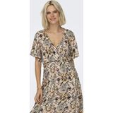 JDY - Damesjurk - All Over Print - Viscose - Korte Mouwen