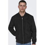 Onslucas - Bomber Jacker - Met Lange Mouwen - Polyester Voering