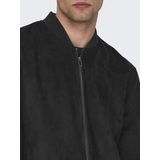 Onslucas - Bomber Jacker - Met Lange Mouwen - Polyester Voering