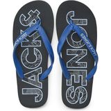 Jack Jones Heren Teenslippers JFWLOGO Antraciet