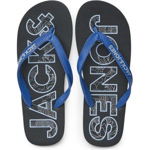 Jack Jones Heren Teenslippers JFWLOGO Antraciet