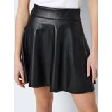 Noisy may Rok Nmandy Pu Hw Flared Skirt Wvn Noos 27028748 Black Dames