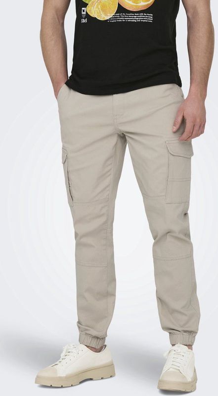 Only & Sons - Onscarter Life Cargo Cuff 0013 Pant Noos - Heren - Broeken