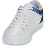JACK&JONES Heren JFWJORDAN Sneaker SN, helder wit/detail: marine blazer/coronet blauw, 10 UK, Helder Wit Detail Navy Blazer Coronet Blauw, 42.5 EU