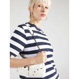 Selected - Essential Striped Boxy T-shirt - Katoen - Korte Mouwen