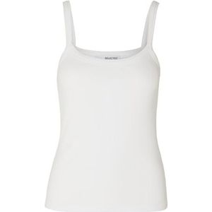 SELECTED FEMME Dames Slfcelica Anna Strap Tank Top Noos Tanktop, wit (bright white), XL