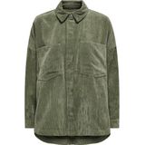 Only - JANINE-RAI - Blouse - Effen - Corduroy - Oversized