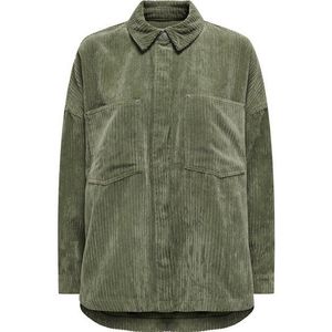 Only - JANINE-RAI - Blouse - Effen - Corduroy - Oversized