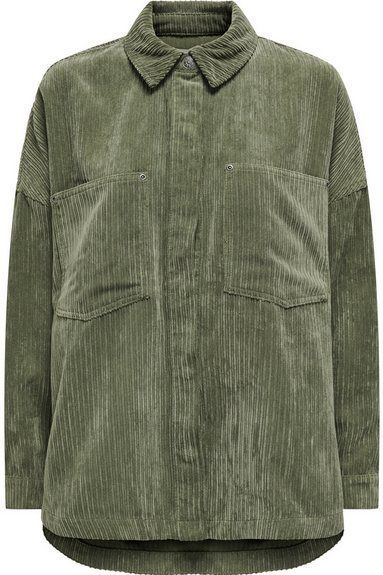 Only - JANINE-RAI - Blouse - Effen - Corduroy - Oversized
