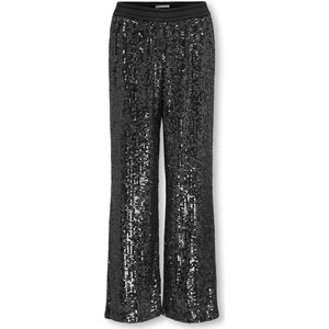 ONLY kids meisjes broek FRANSA Black DTM Sequins Straight Fit