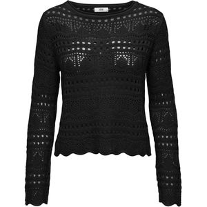 Jacqueline de Yong - Trui - Zwart - 100% Acryl