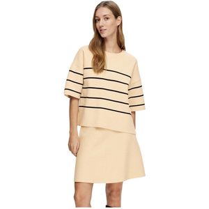 SELECTED FEMME - Slfliva Noos 2/4 - Gebreide Trui - Zwart