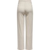 Only Nella Wide Broek Beige Vrouw