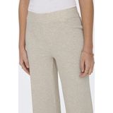 Only Nella Wide Broek Beige Vrouw