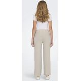 Only Nella Wide Broek Beige Vrouw