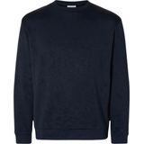 Selected - Emanuel - Sweatshirt - Heren - Gebreide Mouwen - Viscose en Polyester