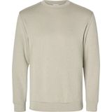 Selected - Emanuel - Sweatshirt - Grijs - 77% LENZING™ ECOVERO™ Viscose