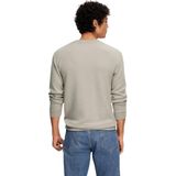 Selected - Emanuel - Sweatshirt - Grijs - 77% LENZING™ ECOVERO™ Viscose