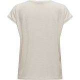 Cloud Dancer - Top - Gold Lurex Stripe - Korte Mouwen - Regular Fit