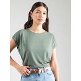 ONLY Kurzarmshirt ONLCLAUDIA S/S GLITTER STRIPE TOP JRS