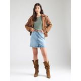 ONLY Kurzarmshirt ONLCLAUDIA S/S GLITTER STRIPE TOP JRS