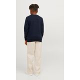 Jack and Jones Junior - Basic Trui - Blauw - Geborstelde Stof