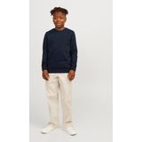 Jack and Jones Junior - Basic Trui - Blauw - Geborstelde Stof