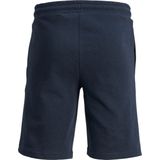 Navy - Sportbroek - Elastische Band - Slim Fit - Knielang