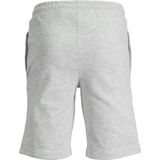 Bermuda's - White Melange - Print - Rijgkoord - Slim Fit - Knielang