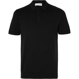 SELECTED HOMME Poloshirt SLHBERG SS KNIT POLO NOOS