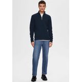 Selected Homme Heren trui SLHDANE regular fit Blauw Volwassenen