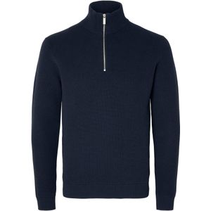 Selected Homme Heren trui SLHDANE regular fit Blauw XL Volwassenen
