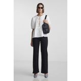 Blouse - Katoen - Ronde Hals - 2/4 Mouwen - Elastische Manchetten