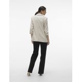 Vero Moda - Blazer - Oatmeal Melange - Polyester Viscose Elastan