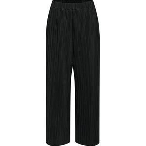 ONLRAVENNA - Plisse Broek - Zwart - Polyester - Brede Pijpen