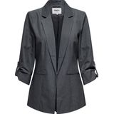 Only Blazer ONLKAYLE-ORLEEN - Medium Grey Melange - 3/4 Mouwen
