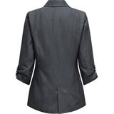 ONLY Dames ONLKAYLE-ORLEEN 3/4 Blazer TLR NOOS, Medium Grey Melange, 16, Medium Grijs Melange, 42