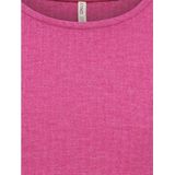 Only - Nella - T-shirt - Korte Mouw - Stretch Fit