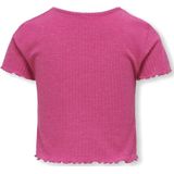 Only - Nella - T-shirt - Korte Mouw - Stretch Fit