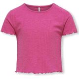 Only - Nella - T-shirt - Korte Mouw - Stretch Fit