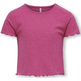 Only - Nella - T-shirt - Korte Mouw - Stretch Fit