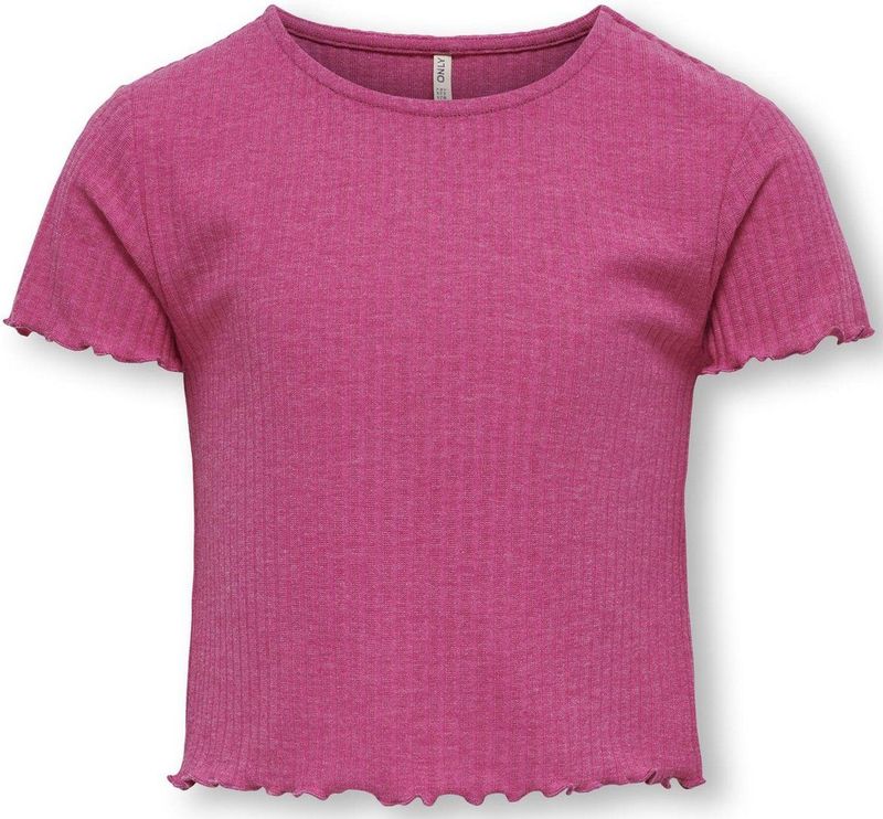 Only - Nella - T-shirt - Korte Mouw - Stretch Fit